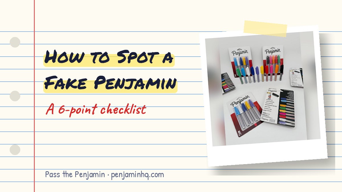 How to Spot a Fake Penjamin: A 6-Point Checklist