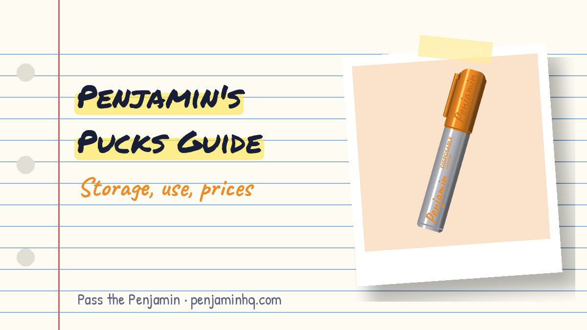 Penjamin’s Pucks: What They Are and How to Store Them