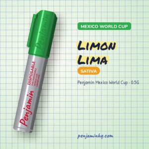 Penjamin Limon Lima 0.5G Mexico World Cup Disposable – PenjaminHQ