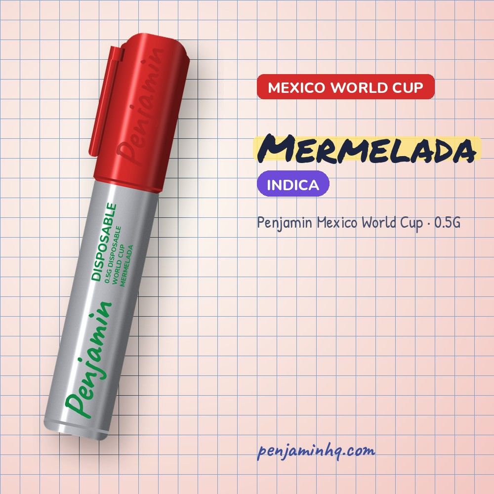 Penjamin Mermelada 0.5G Mexico World Cup Disposable – PenjaminHQ