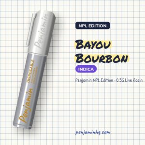 Penjamin Bayou Bourbon NPL Edition 0.5G Live Rosin – PenjaminHQ