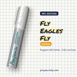 Penjamin Fly Eagles Fly NPL Edition 0.5G Live Rosin – PenjaminHQ