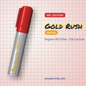 Penjamin Gold Rush NPL Edition 0.5G Live Rosin – PenjaminHQ