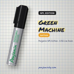 Penjamin Green Machine NPL Edition 0.5G Live Rosin – PenjaminHQ