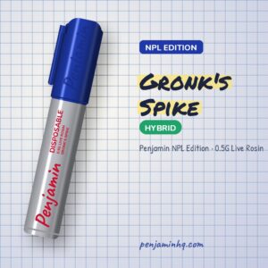 Penjamin Gronk's Spike NPL Edition 0.5G Live Rosin – PenjaminHQ