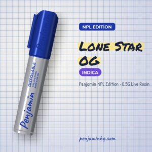 Penjamin Lone Star OG NPL Edition 0.5G Live Rosin – PenjaminHQ