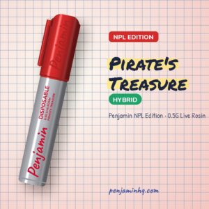Penjamin Pirate's Treasure NPL Edition 0.5G Live Rosin – PenjaminHQ
