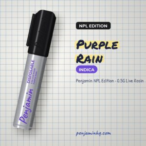 Penjamin Purple Rain NPL Edition 0.5G Live Rosin – PenjaminHQ