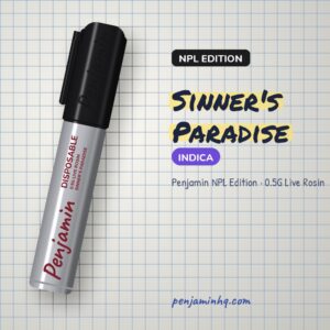 Penjamin Sinner's Paradise NPL Edition 0.5G Live Rosin – PenjaminHQ