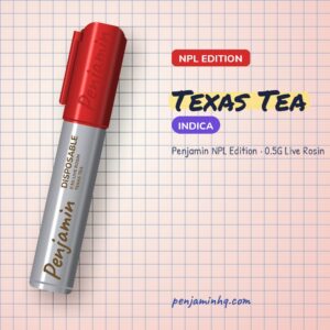 Penjamin Texas Tea NPL Edition 0.5G Live Rosin – PenjaminHQ