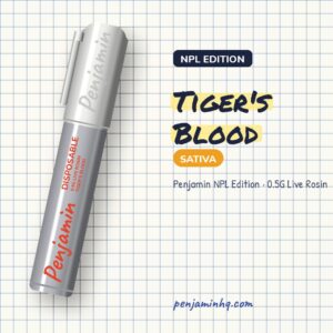 Penjamin Tiger's Blood NPL Edition 0.5G Live Rosin – PenjaminHQ