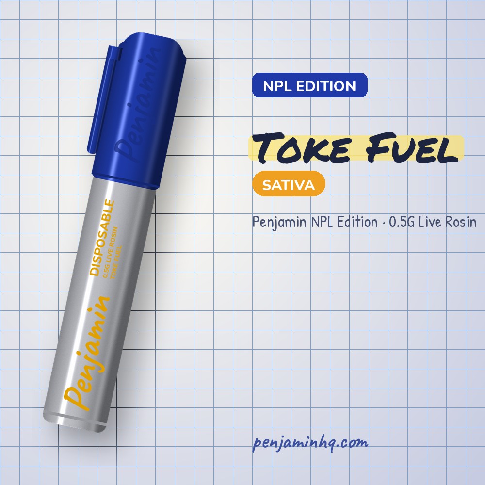 Penjamin Toke Fuel NPL Edition 0.5G Live Rosin – PenjaminHQ