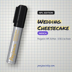 Penjamin Wedding Cheesecake NPL Edition 0.5G Live Rosin – PenjaminHQ