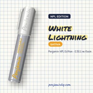 Penjamin White Lightning NPL Edition 0.5G Live Rosin – PenjaminHQ
