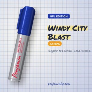 Penjamin Windy City Blast NPL Edition 0.5G Live Rosin – PenjaminHQ