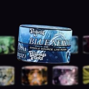 Penjamin's Pucks Blue Nerdz 2G Live Rosin – PenjaminHQ
