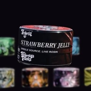 Penjamin's Pucks Strawberry Jelly 2G Live Rosin – PenjaminHQ